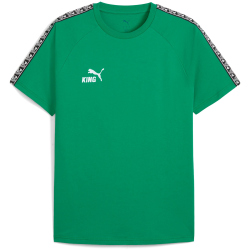 PUMA teamKING T-Shirt Herren 05 - sport green/puma...