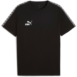 PUMA teamKING T-Shirt Herren 03 - PUMA black/PUMA white/PUMA black S