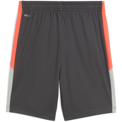 PUMA IndividualLIGA Trainingsshorts 2 mit offenen Taschen Kinder 10 - shadow gray/puma white/glowing red 140