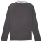 PUMA IndividualLIGA 1/4-Zip Trainings-Top Herren 10 - shadow gray/puma white/glowing red S