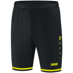 JAKO Striker 2.0 Sporthose schwarz/neongelb L