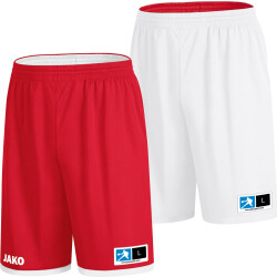 JAKO Change 2.0 Basketball Wendeshorts rot/weiß S
