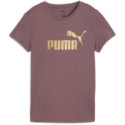 PUMA Essentials Metallic No. 1 Logo T-Shirt Damen 88 -...