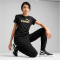 PUMA Essentials Metallic No. 1 Logo T-Shirt Damen 51 - PUMA black/metallic gold XS