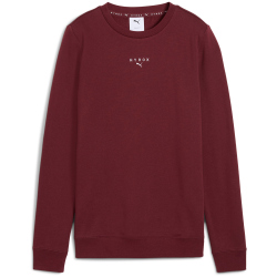 PUMA x HYROX Heavyweight Crew Sweatshirt Damen 96 - ruby...