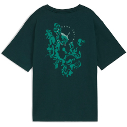PUMA Chrome Graphic Trainingsshirt Damen 75 - green...