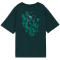 PUMA Chrome Graphic Trainingsshirt Damen 75 - green terrain L