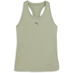 PUMA Cloudspun Racerback Tanktop Damen 82 - lux army XS