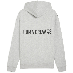 PUMA Graphic French Terry Hoodie Herren 04 - light gray...