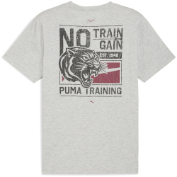 PUMA Graphic Illustrated T-Shirt Herren 04 - light gray...