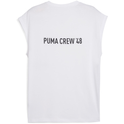 PUMA Graphic Cutoff Tanktop Herren 02 - PUMA white S