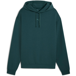 PUMA Cloudspun Hoodie Herren 75 - green terrain heather L