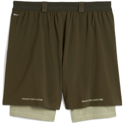 PUMA x HYROX 2in1 Trainingsshorts Herren 70 - dark olive XL