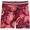 PUMA Strong Floral Ribbon Print High-Waist 4" kurze Tights Damen 96 - ruby shimmer XS