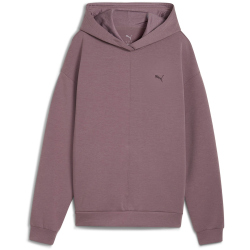 PUMA Cloudspun Hoodie Damen 88 - raisin heather XL