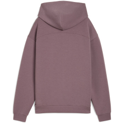 PUMA Cloudspun Hoodie Damen 88 - raisin heather XL