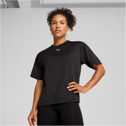 PUMA Train All Day Essential Relaxed Trainingsshirt Damen...