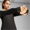 PUMA Run Cloudspun langarm Laufshirt Damen 01 - PUMA black XXL