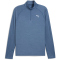 PUMA Run Velocity Cloudspun 1/4-Zip langarm Laufshirt Herren 80 - dark indigo/heather M