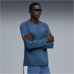 PUMA Run Velocity Polyester langarm Laufshirt Herren 80 -...