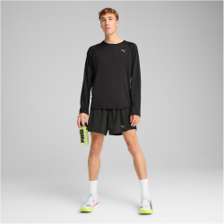 PUMA Run Velocity Polyester langarm Laufshirt Herren 01 -...