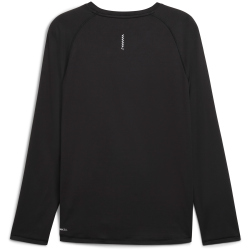 PUMA Run Velocity Polyester langarm Laufshirt Herren 01 - PUMA black M