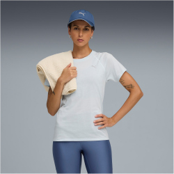 PUMA Run Velocity Triblend Laufshirt Damen 99 - sea glass L