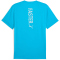 PUMA Graphics Running Faster Laufshirt Herren 18 - speed blue 3XL