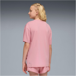 PUMA Tad Essentials Trainingsshirt Mädchen 65 - poised pink 128