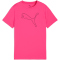 PUMA Tad Essentials Cat Logo Trainingsshirt Mädchen 82 - glowing pink 128