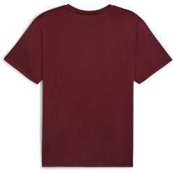 PUMA Tad Essentials Solid Small Cat Trainingsshirt Herren 96 - ruby shimmer M