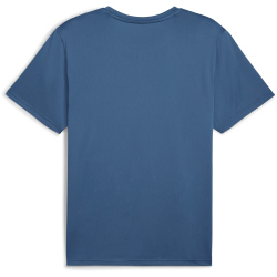 PUMA Tad Essentials Solid Small Cat Trainingsshirt Herren 80 - dark indigo M