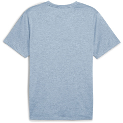 PUMA Tad Essential Heather Large Cat Trainingsshirt Herren 34 - cool blue heather M