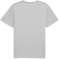 PUMA Tad Essential Heather Large Cat Trainingsshirt Herren 04 - light gray heather M