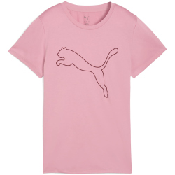 PUMA Tad Essential Heather Logo Trainingsshirt Damen 65 -...