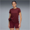 PUMA Tad Essential Heather Trainingsshirt Damen 96 - ruby shimmer heather L