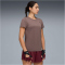 PUMA Tad Essential Heather Trainingsshirt Damen 88 - raisin heather XS