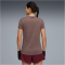 PUMA Tad Essential Heather Trainingsshirt Damen 88 - raisin heather XS