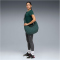 PUMA Tad Essential Heather Trainingsshirt Damen 75 - green terrain heather XS