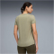 PUMA Tad Essential V-Neck Trainingsshirt Damen 82 - lux army S