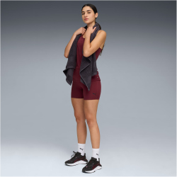 PUMA Tad Essential Racerback Tanktop Damen 96 - ruby shimmer L