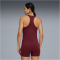 PUMA Tad Essential Racerback Tanktop Damen 96 - ruby shimmer L