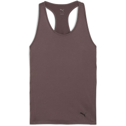 PUMA Tad Essential Racerback Tanktop Damen 88 - raisin M