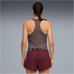PUMA Tad Essential Racerback Tanktop Damen 88 - raisin L