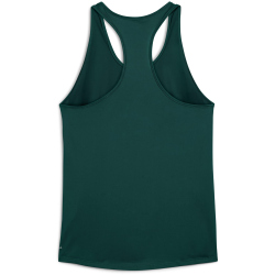 PUMA Tad Essential Racerback Tanktop Damen 75 - green terrain L