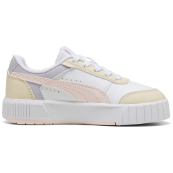 PUMA Carina Mia Sneaker Mädchen 03 - PUMA white/jasmine flower/alpine snow 28