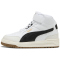 PUMA Shuffle Downtown Mid AC+ Sneaker mit Klettverschluss Kinder 04 - PUMA white/PUMA black/vapor gray 28