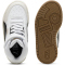 PUMA Shuffle Downtown Mid AC+ Sneaker mit Klettverschluss Kinder 04 - PUMA white/PUMA black/vapor gray 28