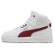 PUMA Shuffle Downtown Mid Sneaker Kinder 02 - PUMA white/team regal red/PUMA gold 37