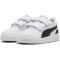 PUMA Shuffle Downtown Lo Sneaker mit Klettverschluss Kinder 03 - PUMA white/new navy/for all time red 29